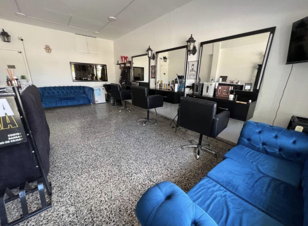 Fondo comercio barberia y estética