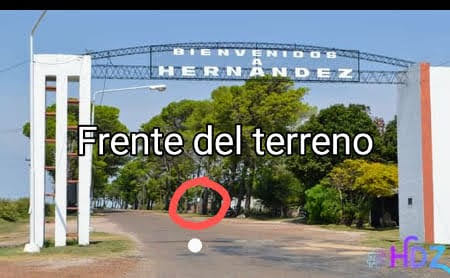 Dueño vende Importante terreno en Hernandez Entre Rios