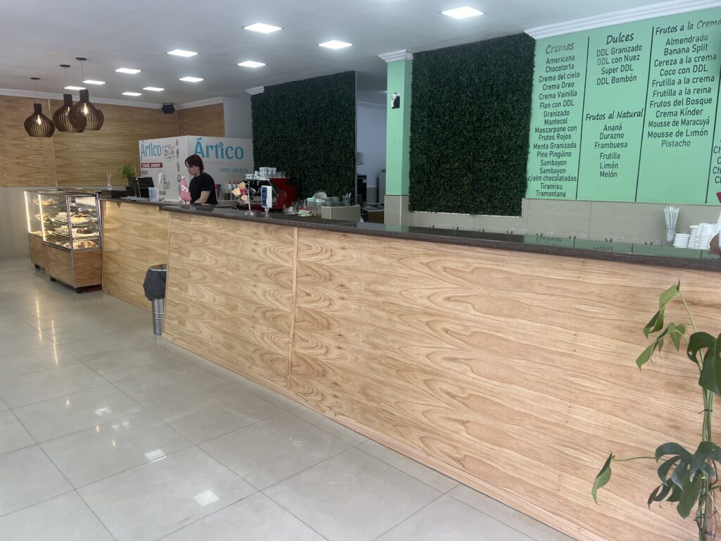 Heladería - cafeteria