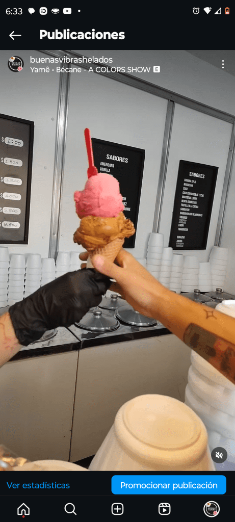 FONDO DE COMERCIO heladería funcionado