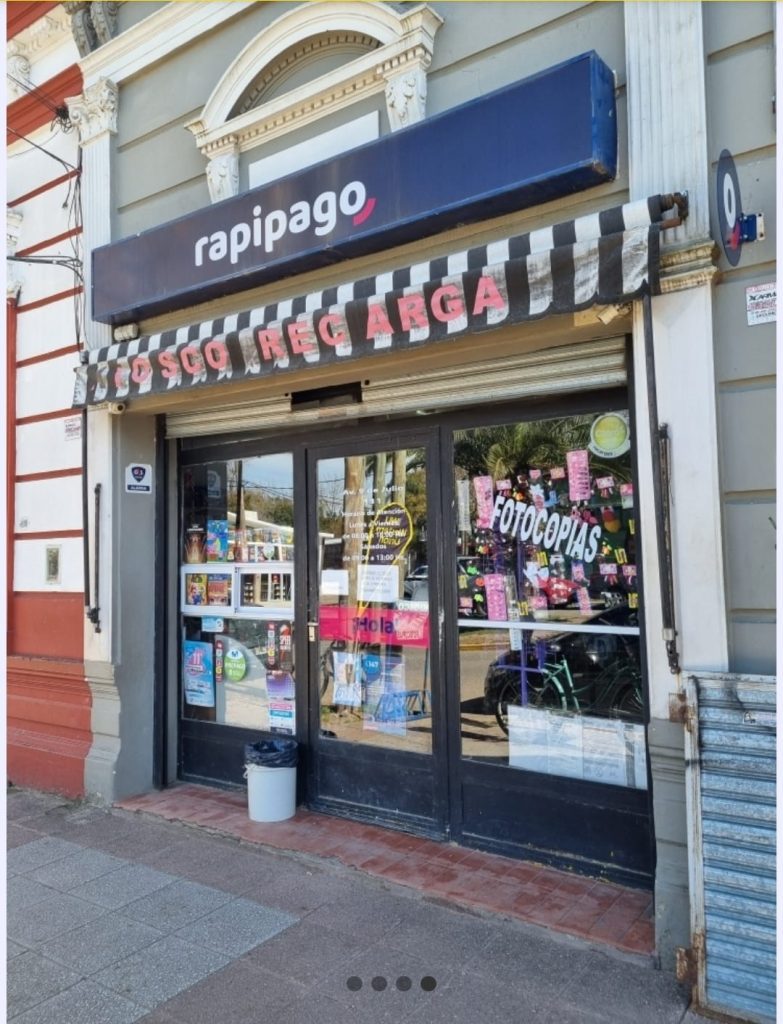Rapipago, kiosco, fotocopia y envío de paqueteria