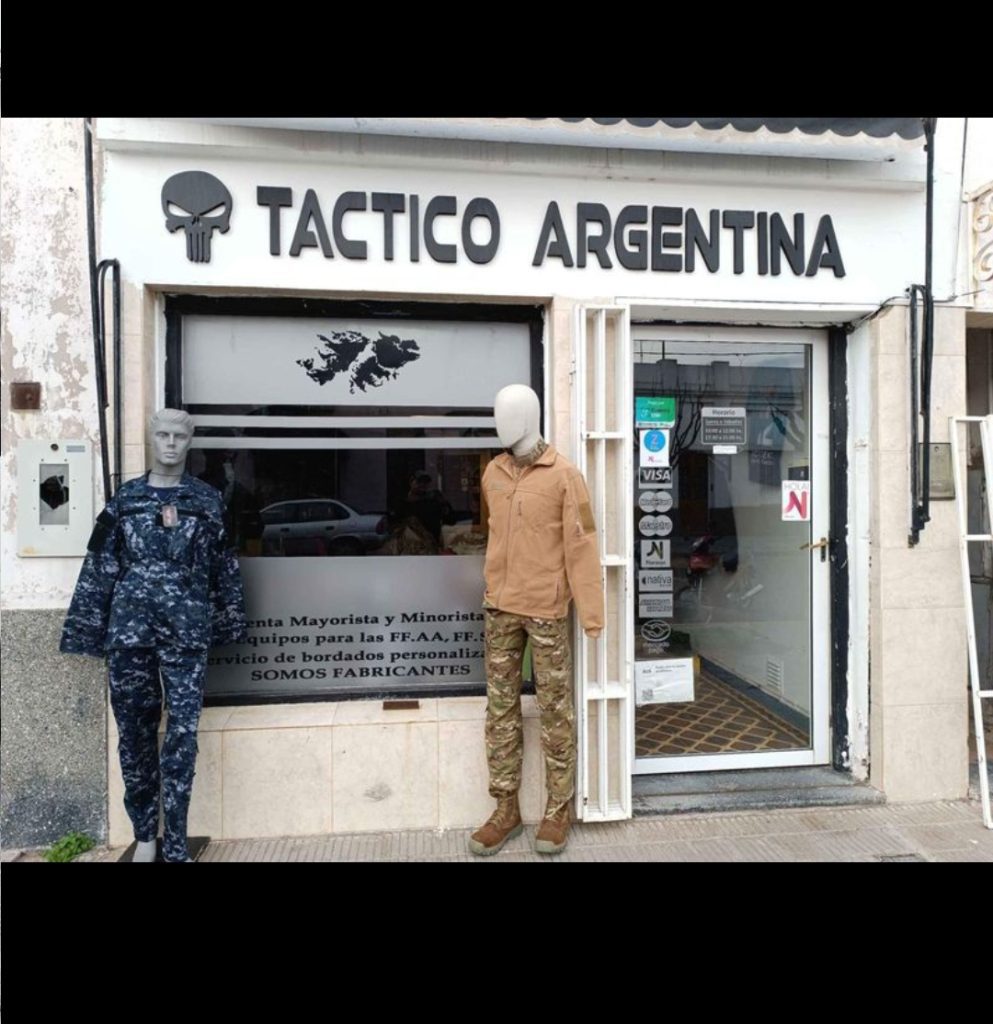 Vendo fondo de comercio, equipo táctico