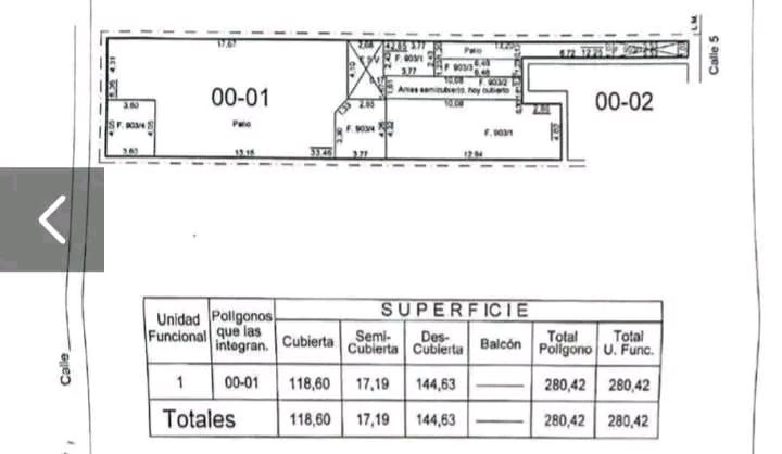 VENDO casa ph interno zona 5y36 casco norte