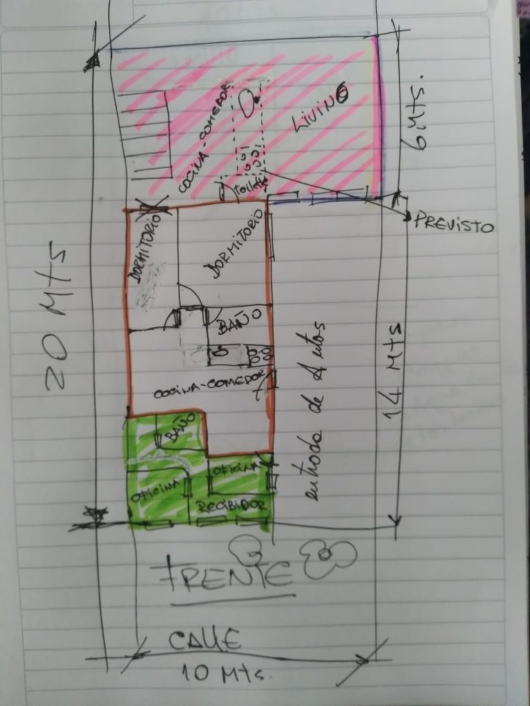 OPORTUNIDAD INVERSIONISTAS-CASA A TERMINAR CON OFICINAS HABILITADAS