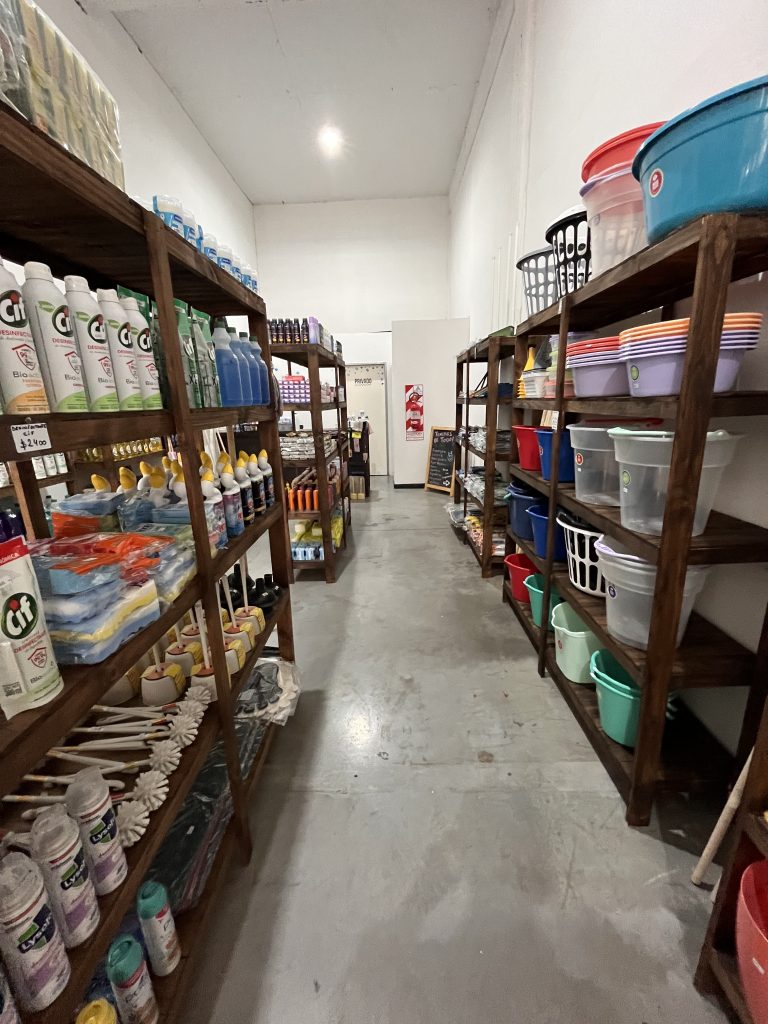 Fondo de comercio de local de limpieza