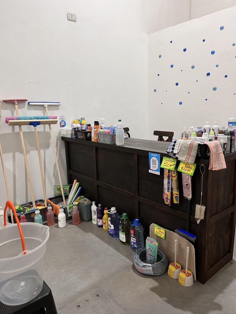 Fondo de comercio de local de limpieza