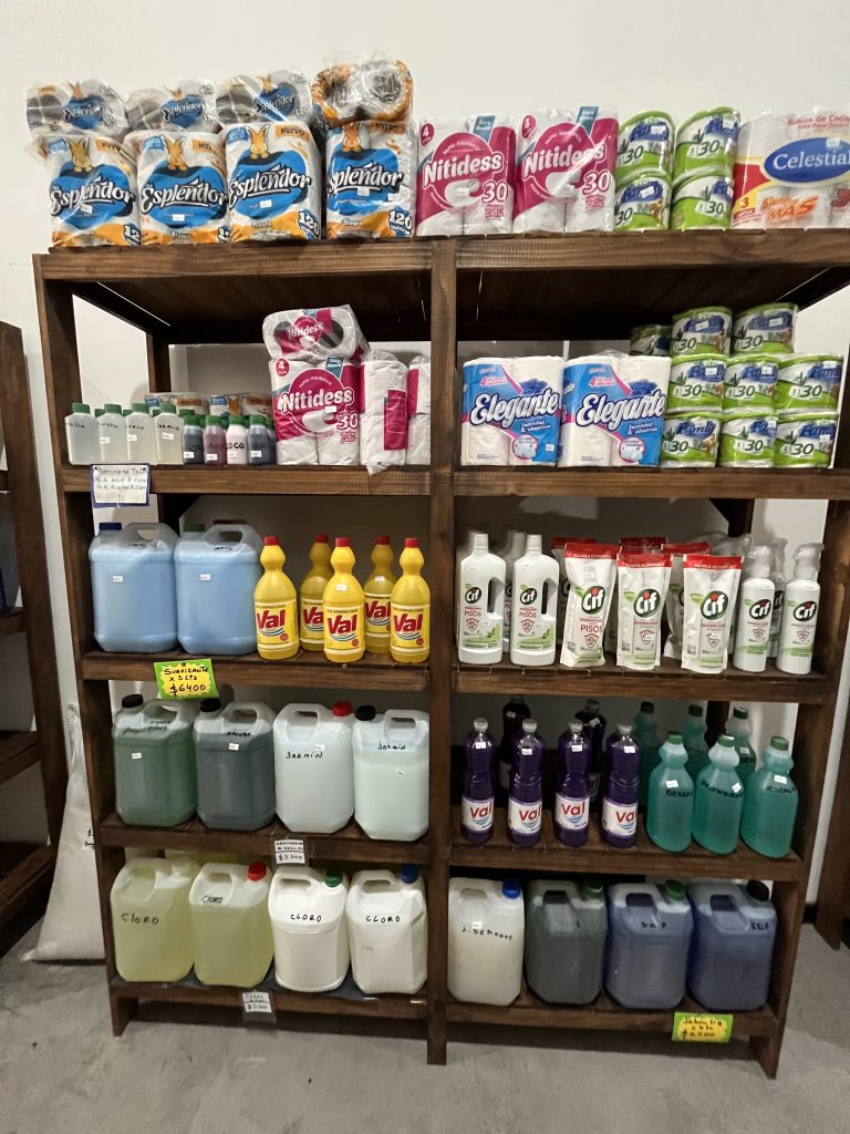 Fondo de comercio de local de limpieza