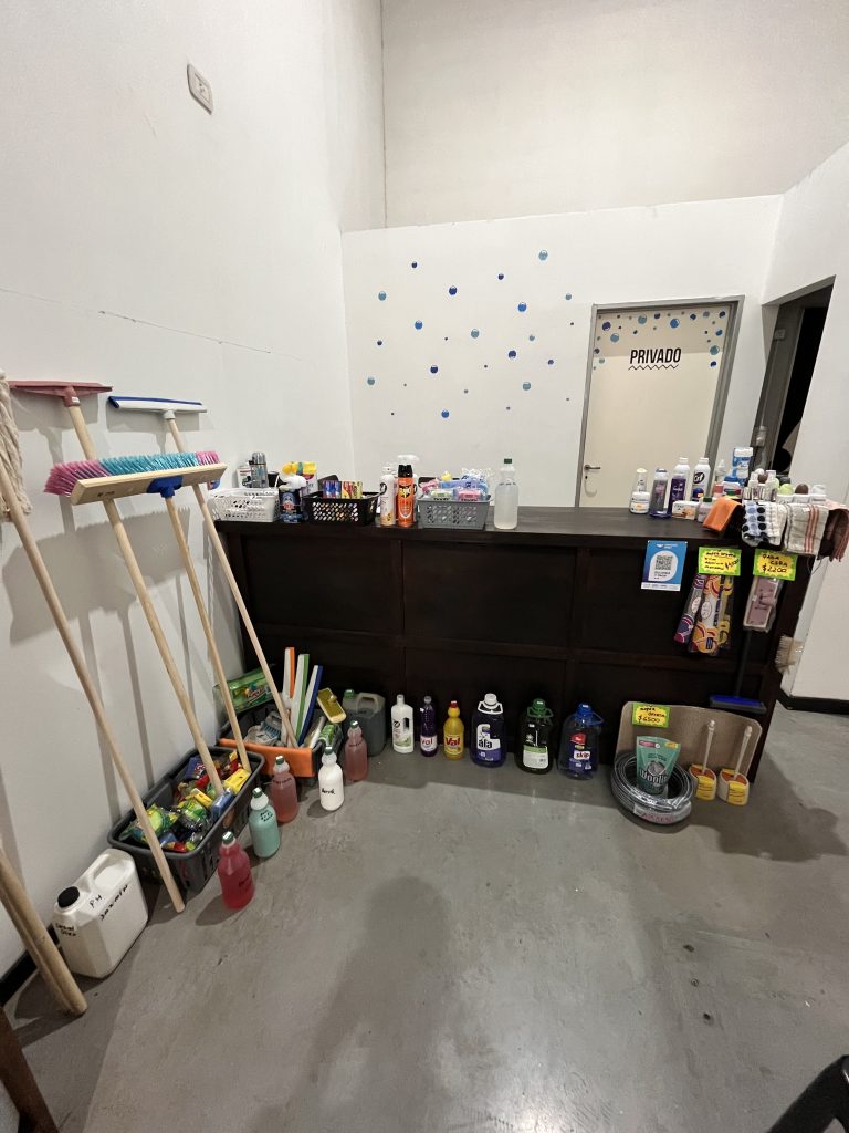 Fondo de comercio de local de limpieza