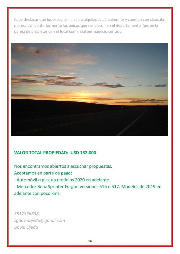 DUEÑO VENDE CHALET EN ZONA PETROLERA (PATAGONIA)