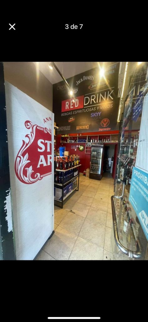 Fondo de Comercio -Tienda de Bebidas