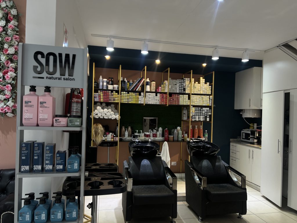 Fondo peluquería en del Viso Pilar