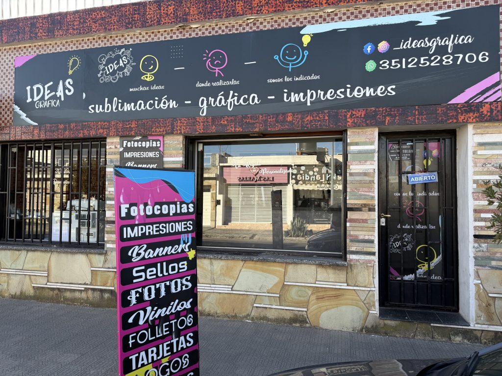 URGENTE LIQUIDÓ X VIAJE - Fondo de comercio Grafica, impresiones, sublimacion