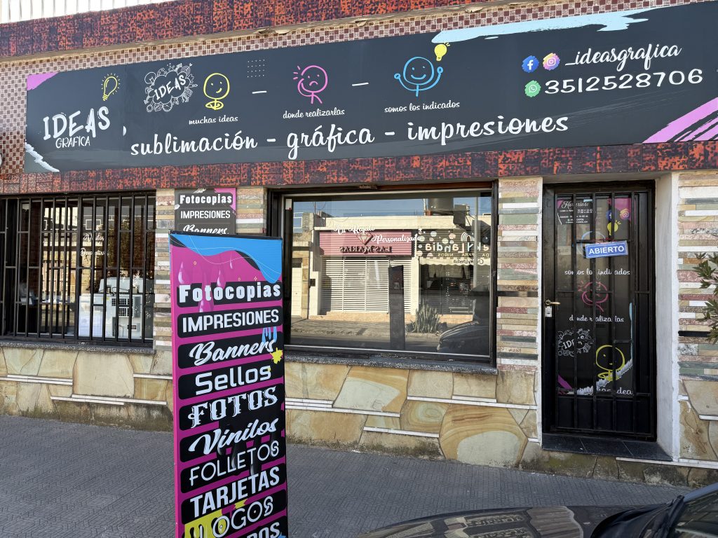 URGENTE LIQUIDÓ X VIAJE - Fondo de comercio Grafica, impresiones, sublimacion