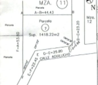 Dueño vende terreno