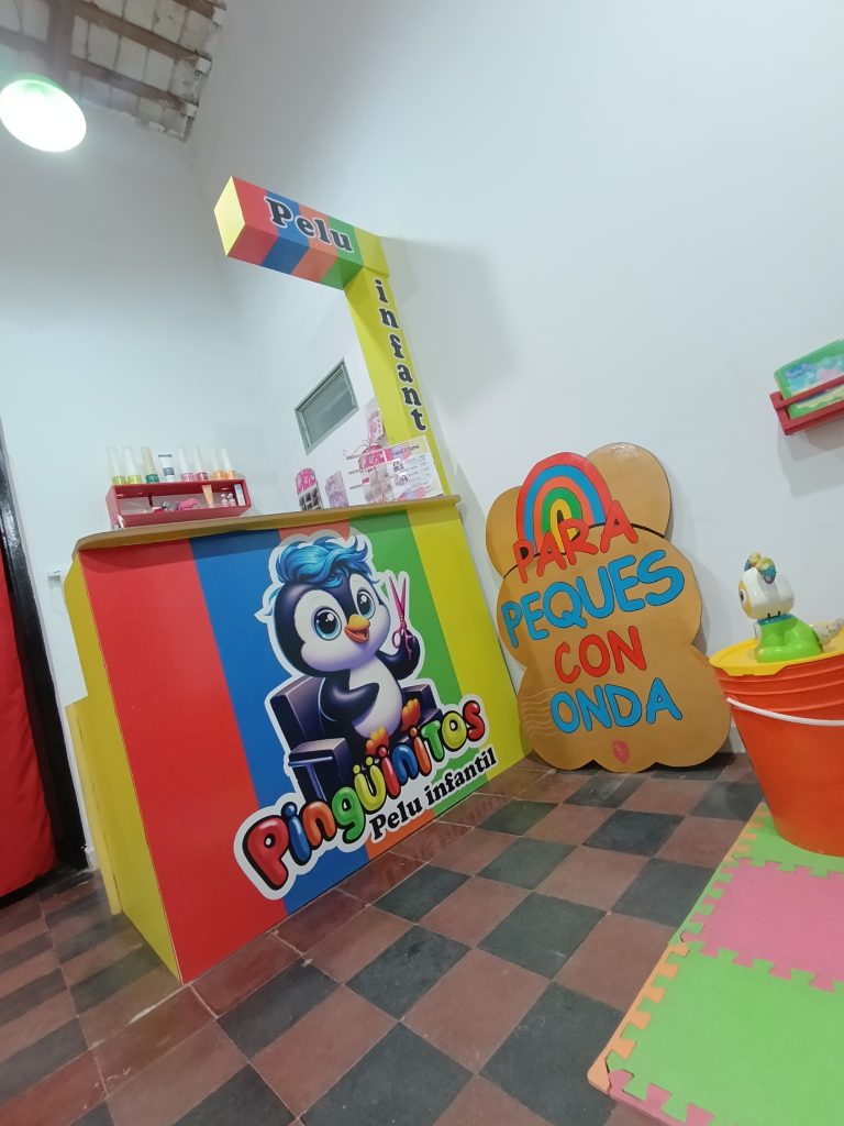 PELUQUERÍA INFANTIL PINGÜINITOS. Primer y Unica Pelu Infantil de Traslasierras
