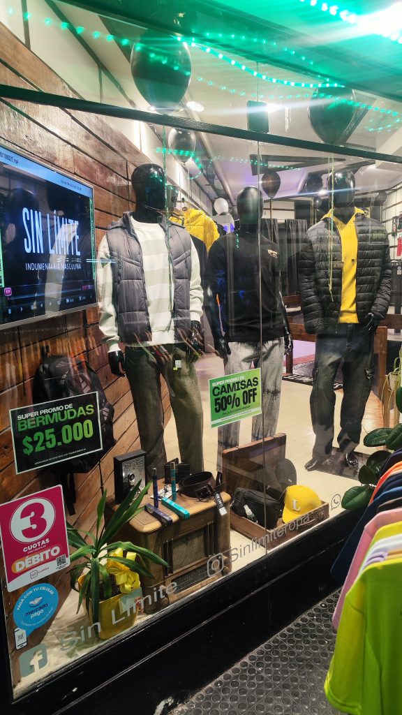 Indumentaria masculina