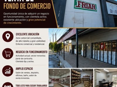 Venta fondo comercio